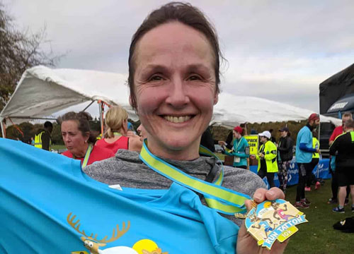 Gill finishes Run Tatton! | The Nantwich Clinic | Health Care & Self Care | Nantwich | Cheshire