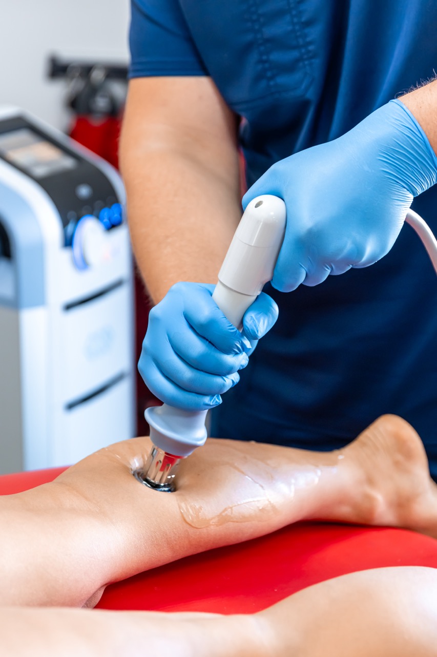 Safe and painless high-intensity laser therapy treatment for effective pain relief and injury recovery at The Nantwich Clinic